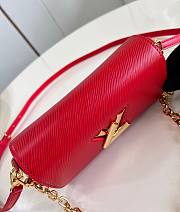 LV Twist West Pochette Light Red M83593 19x10.5x6.5cm - 6