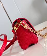 LV Twist West Pochette Light Red M83593 19x10.5x6.5cm - 2