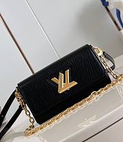 LV Twist West Pochette Light Black M83077 19x10.5x6.5cm - 1