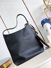 LV Low Key Hobo MM Black M24856 31x35x18cm - 5