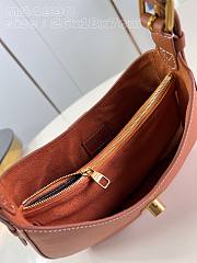 LV Low Key Shoulder Bag Brown M24885 26x18x7cm - 5