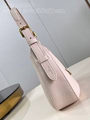 LV Low Key Shoulder Bag Limestone Gray M24990 26x18x7cm - 2