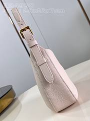 LV Low Key Shoulder Bag Limestone Gray M24990 26x18x7cm - 5