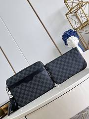 LV Trio Messenger N40519 25x18.5x7cm - 5