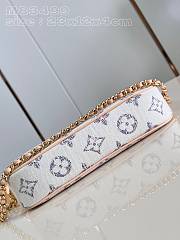 LV Wallet On Chain Ivy Multicolor Beige M83499 Nautical 23.5x12x4.3cm - 5