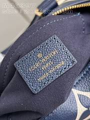 LV Speedy Bandoulière 20 Navy Blue M47048 Nautical 20.5x13.5x12cm - 6