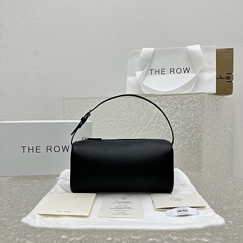 The Row 90's Bag In Leather Black 19.5x10x8cm