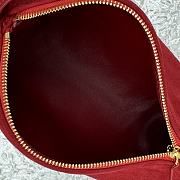 The Row 90's Bag In Nubuck Red 19.5x10x8cm - 3