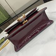 Gucci Dionysus Super Mini Bag Red Patent 17.5x11x6.5cm - 4