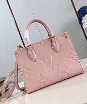 LV OnTheGo PM Opal Pink M47135 25x19x11.5cm - 1