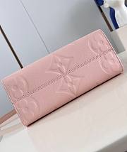 LV OnTheGo PM Opal Pink M47135 25x19x11.5cm - 5