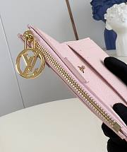 LV Lisa Wallet Opale Pink M83569 9x11.5x1.5cm - 3