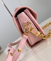 LV Pochette Métis East West Opale Pink M47045 21.5x13.5x6cm - 6