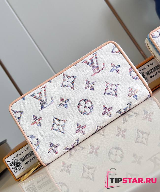 LV Zippy Wallet Multicolor White M83456 19.5 x 10.5 x 2.5 cm - 1