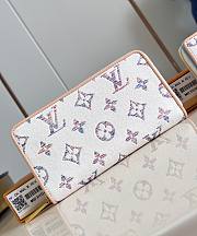 LV Zippy Wallet Multicolor White M83456 19.5 x 10.5 x 2.5 cm - 1