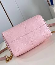 LV Speedy Bandoulière 20 Opal Pink M47136 20.5x13.5x12cm - 5