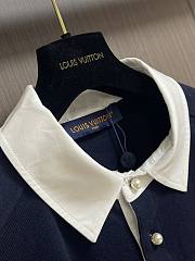 LV Polo Shirt Navy Blue 1AFQQJ - 4