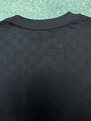 LV Damier Cotton Piqué T-Shirt Black 1AFRAJ - 4