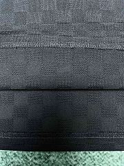 LV Damier Cotton Piqué T-Shirt Black 1AFRAJ - 2