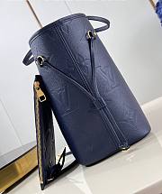 LV Neverfull MM Navy Blue M47143 31x28x14cm - 3