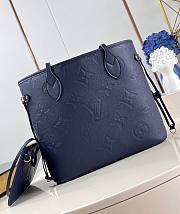 LV Neverfull MM Navy Blue M47143 31x28x14cm - 2