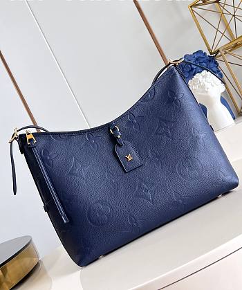 LV CarryAll MM Navy Blue M46669 39x30x15cm