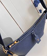 LV CarryAll MM Navy Blue M46669 39x30x15cm - 2