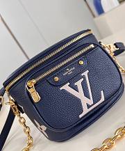 LV Mini Bumbag Navy Blue M85636 Nautical 17x12x9.5cm  - 4