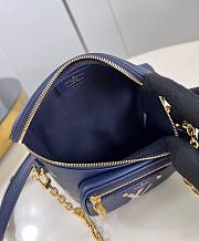 LV Mini Bumbag Navy Blue M85636 Nautical 17x12x9.5cm  - 2