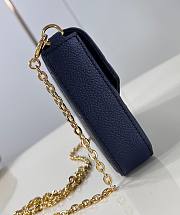 LV Félicie Pochette Navy Blue M83589 21x12x3cm - 2