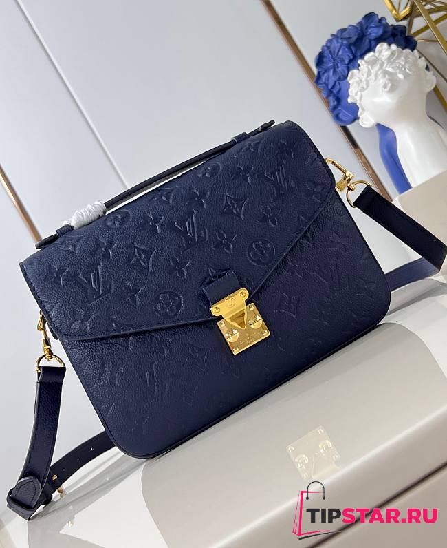 LV Pochette Métis Navy Blue M47142 25x19x7cm - 1