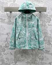 Dior Dioriviera Hooded Anorak White and Green - 1