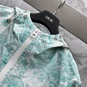 Dior Dioriviera Hooded Anorak White and Green - 3