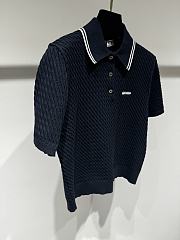 Miu Miu Logo Embroidered Polo Shirt - 6