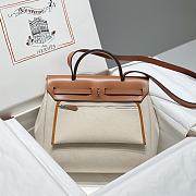 Hermes Herbag Zip 31 Brown/ Brown - 3