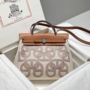 Hermes Herbag Zip 31 Brown/ Brown - 2