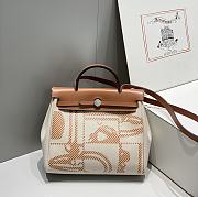 Hermes Herbag Zip 31 Brown - 1