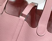 Hermes Picotin 18 Togo Pink Silver Hardware - 3