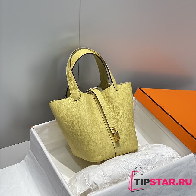 Hermes Picotin 18 Togo Yellow Gold Hardware - 1