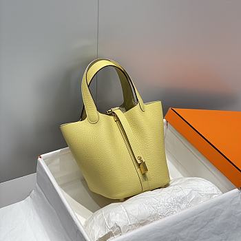 Hermes Picotin 18 Togo Yellow Gold Hardware