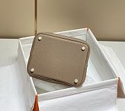 Hermes Picotin 22 Togo Elephant Gray Gold Hardware - 5