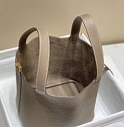 Hermes Picotin 22 Togo Elephant Gray Gold Hardware - 2