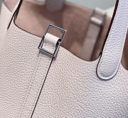 Hermes Picotin 18 Togo Purple Pastel Silver Hardware - 2