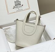 Hermes In The Loop 18 White Silver Hardware - 1