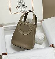 Hermes In The Loop 18 Elephant Gray Silver Hardware - 2