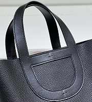 Hermes In The Loop 18 Black Silver Hardware - 4