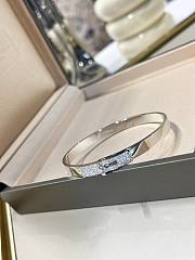 Hermes Kelly Half Diamond Bracelet White Gold - 2