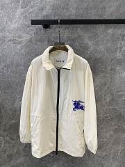 Burberry Regular Nylon Jacket White - 1