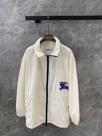 Burberry Regular Nylon Jacket White