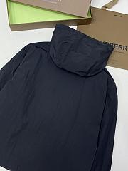 Burberry Cropped Nylon Jacket Black - 3